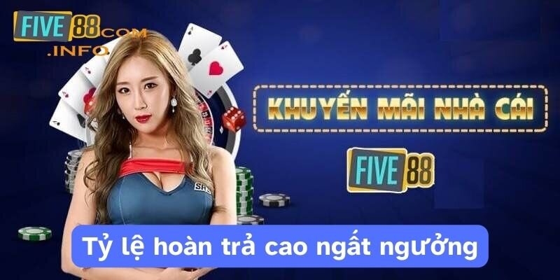 Tỷ lệ hoàn trả cao ngất ngưởng