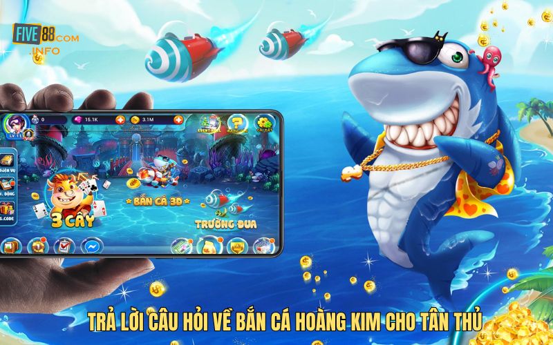 Trả lời câu hỏi về Bắn Cá Hoàng Kim cho tân thủ