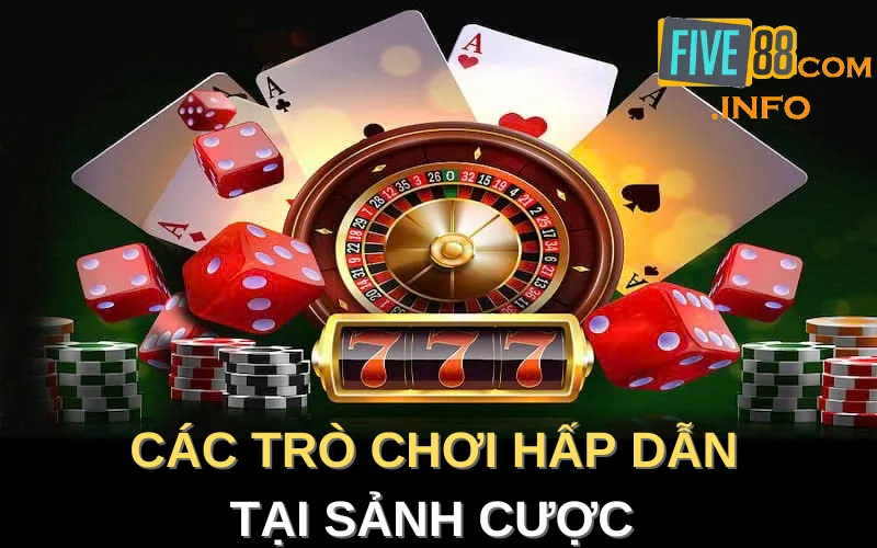 Nhiều thể loại cá cược hấp dẫn tại nhà cái